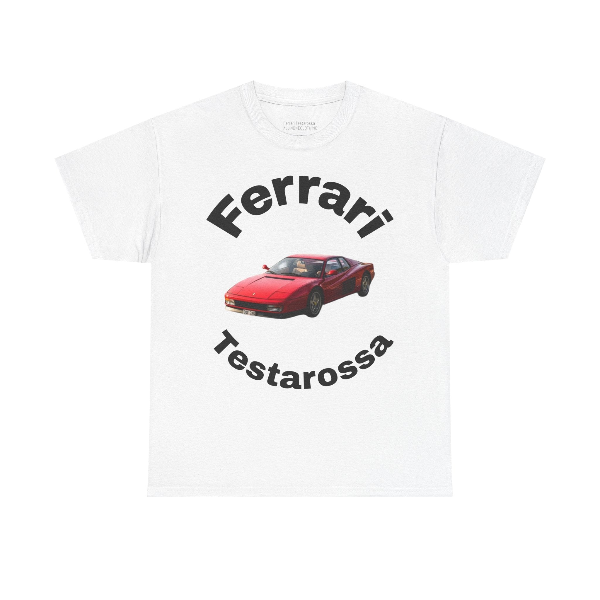 Ferrari Testarossa Vintage Car Tee
