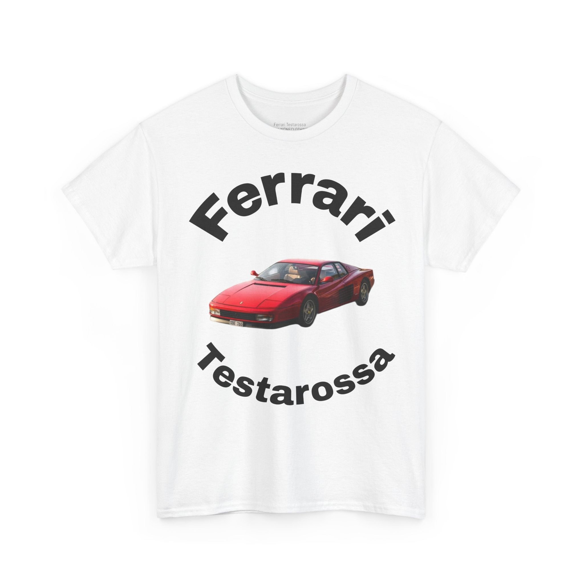 Ferrari Testarossa Vintage Car Tee